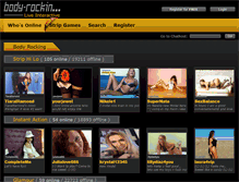 Tablet Screenshot of bodyrockinliveinteractive.com